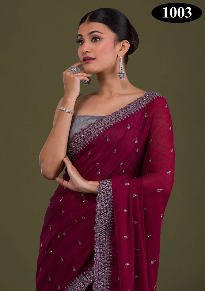 Riya By Fashion Lab 1001-1003 Party Sarees Catalog